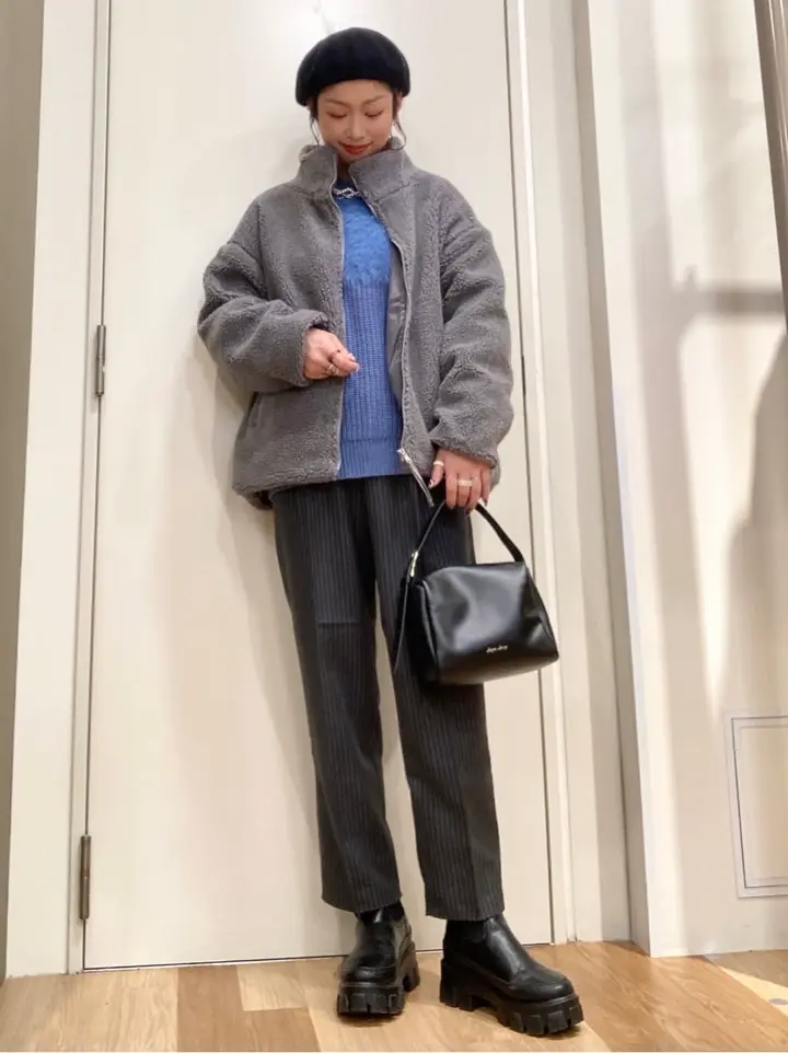 Petit Fleur シャギーキリカエニット/Green Parks（グリーン パークス