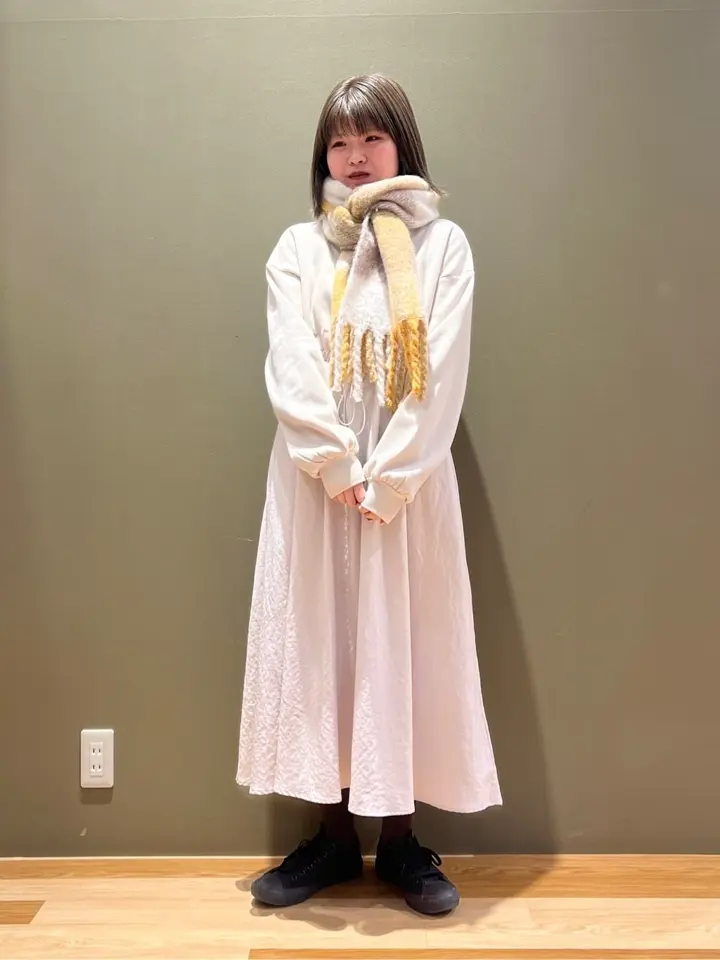 SUGAR SPOON ドロストドッキングワンピ/Green Parks（グリーン