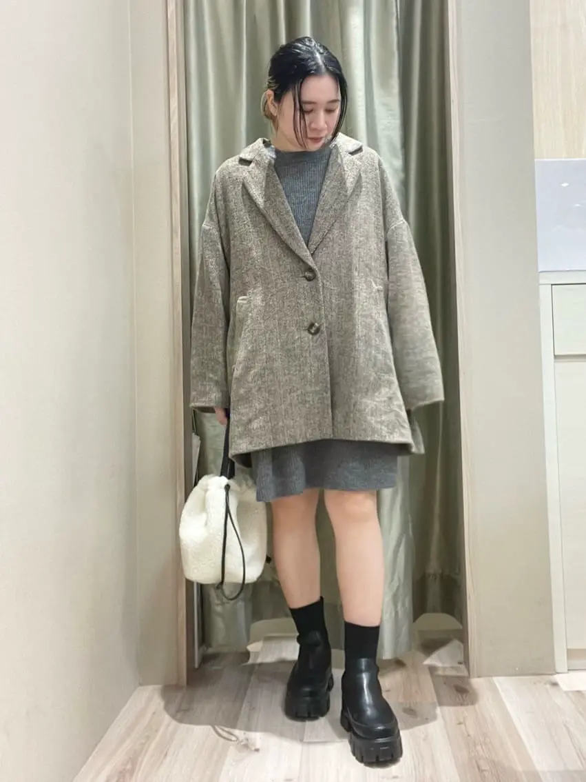 minia ニットコンビブーツ/Green Parks（グリーン パークス）の