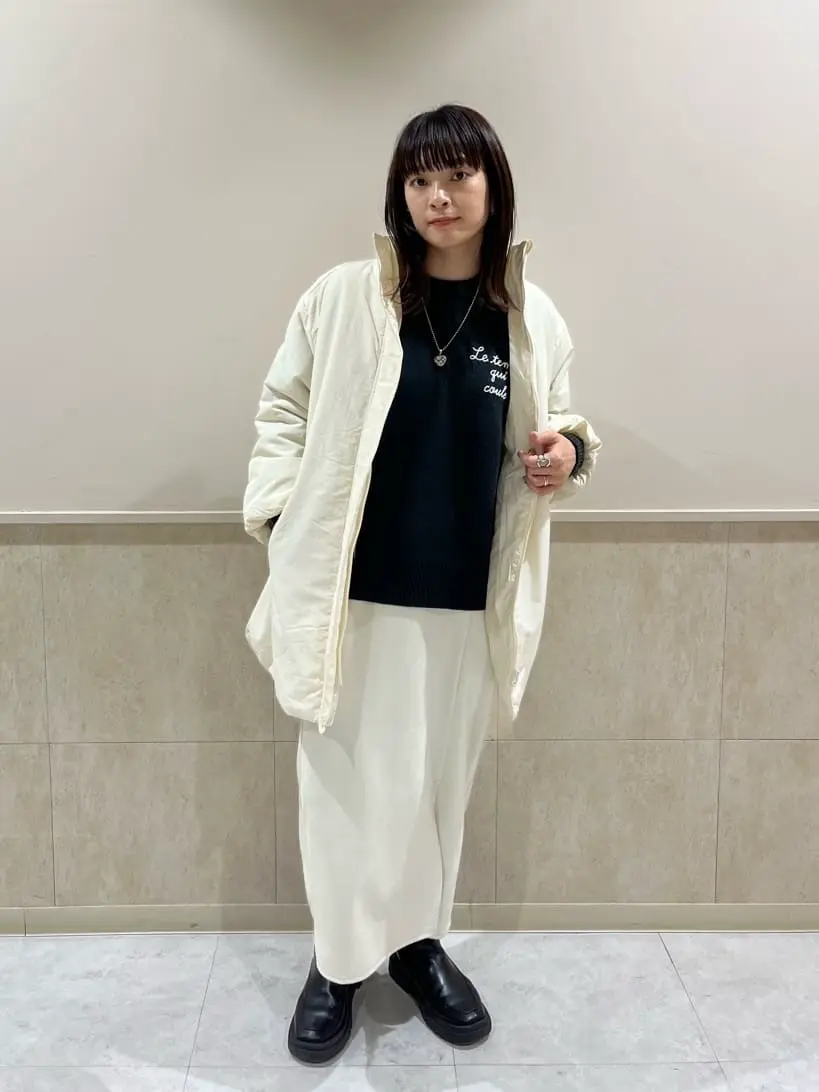 刺繍ロゴニットプルオーバー/Green Parks（グリーン パークス）の