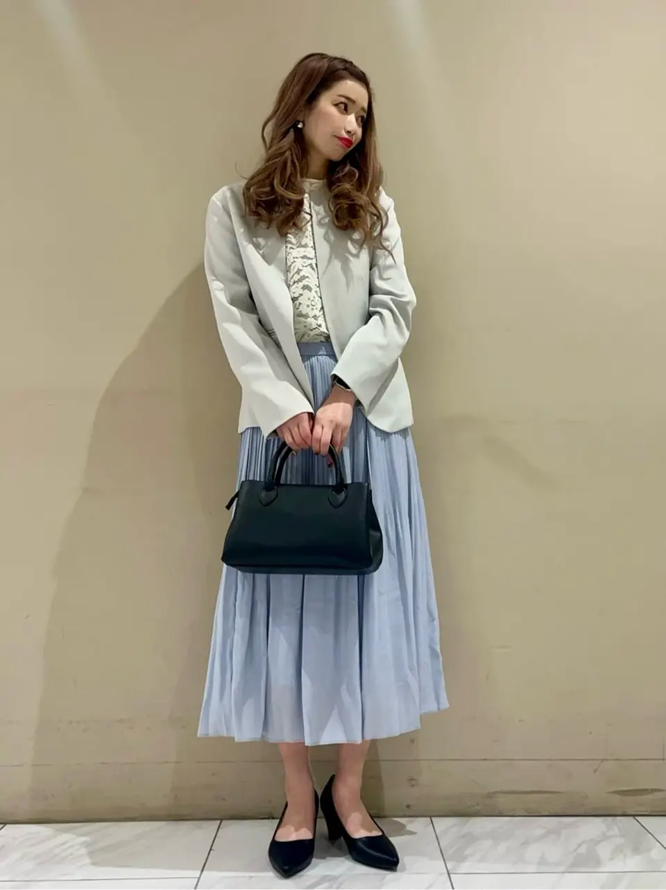 ef-de プリーツスカート/Green Parks（グリーン パークス）のプリーツ