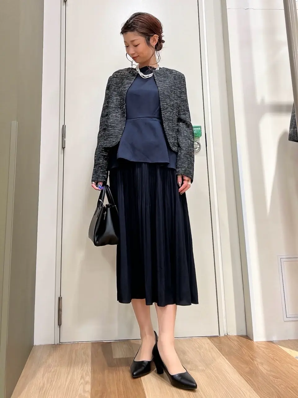 ef-de プリーツスカート/Green Parks（グリーン パークス）のプリーツ