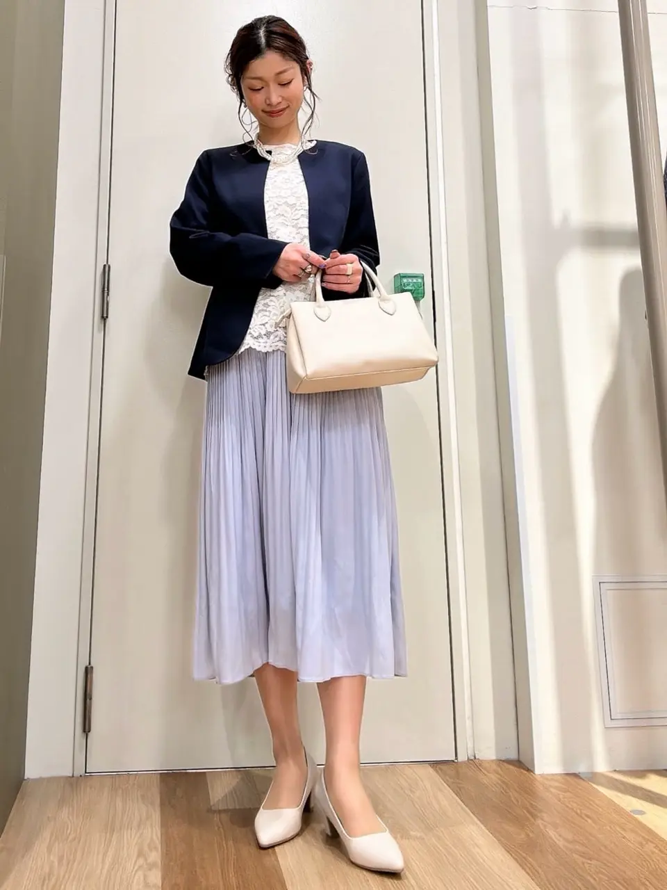 ef-de プリーツスカート/Green Parks（グリーン パークス）のプリーツ