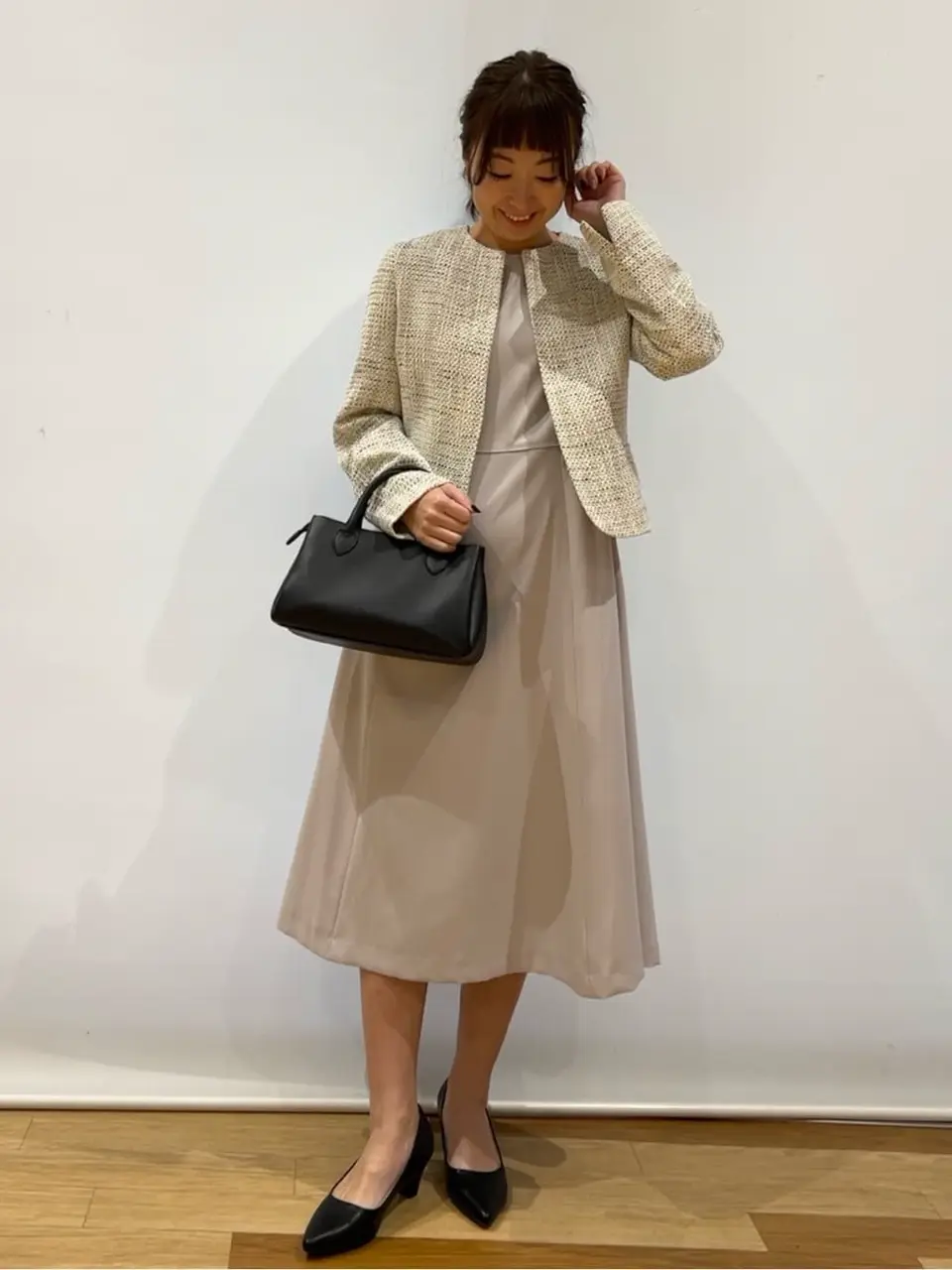 ef-de フィット&フレアワンピース/Green Parks（グリーン パークス）の