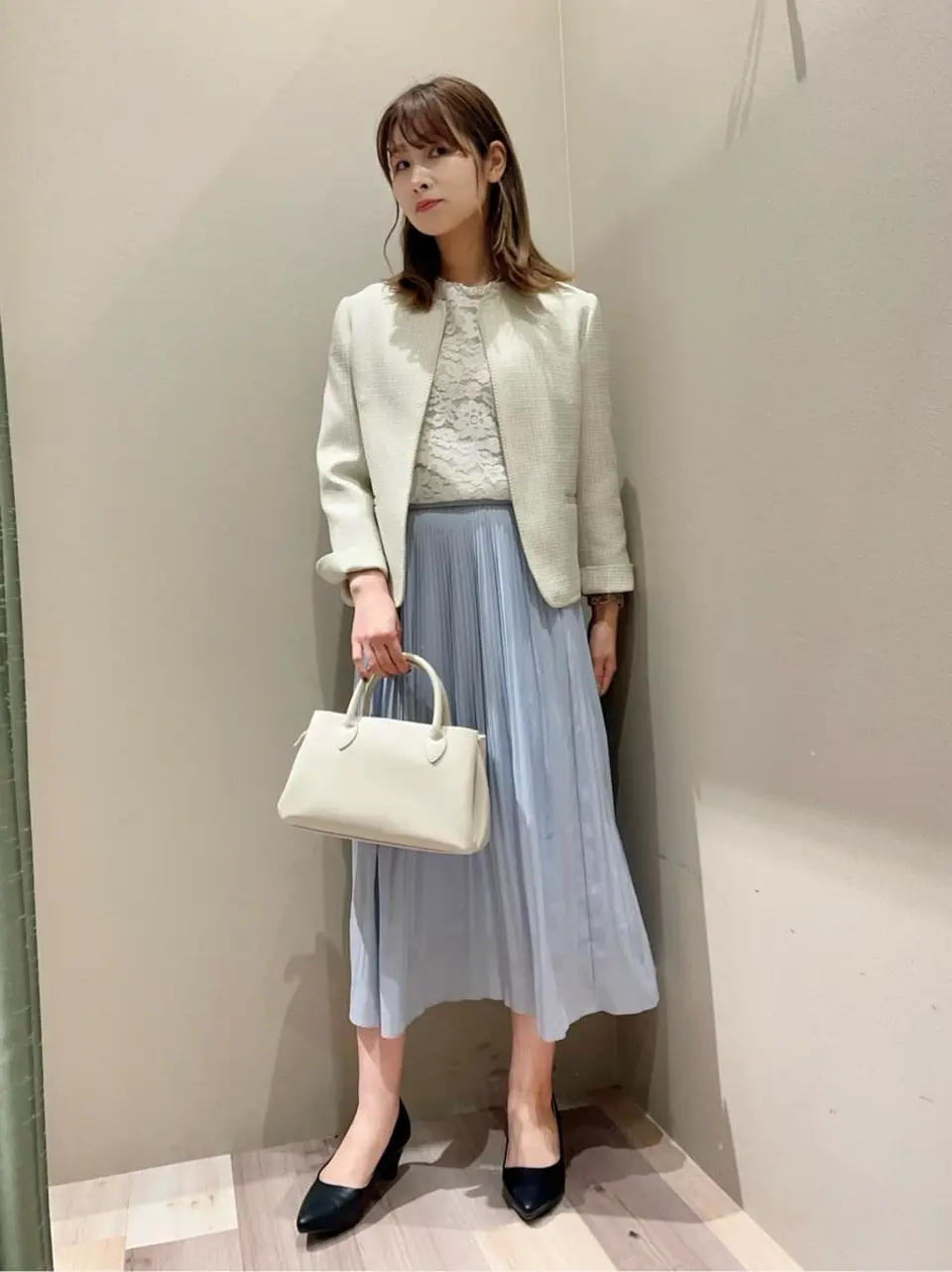 ef-de プリーツスカート/Green Parks（グリーン パークス）のプリーツ