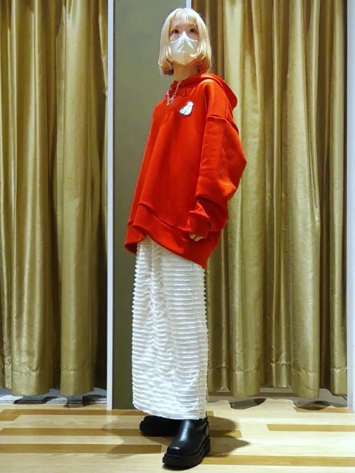 ベイマックス/ワンポイントワッペンパーカー/Green Parks（グリーン