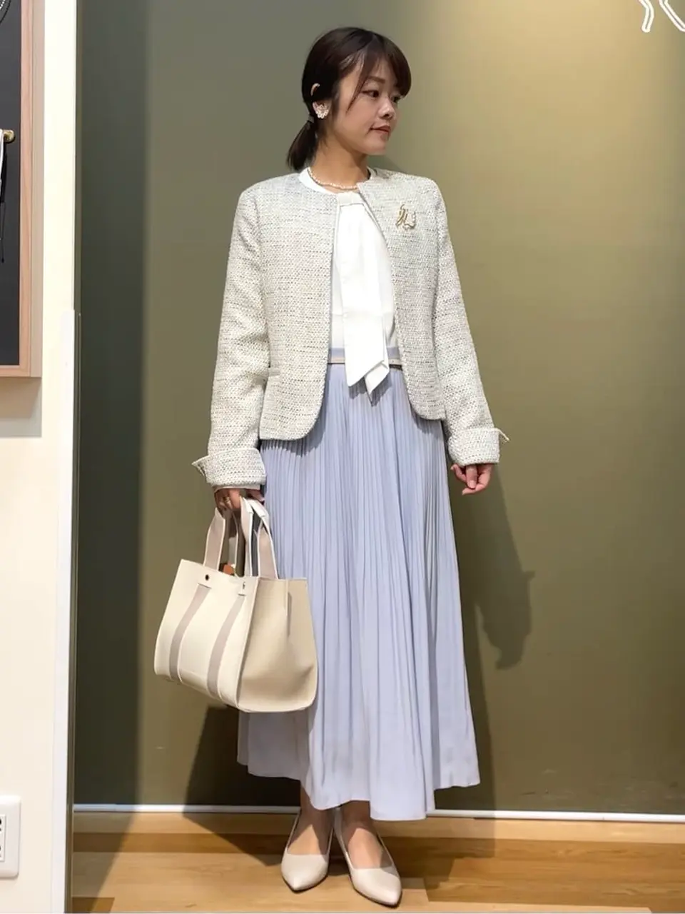 ef-de プリーツスカート/Green Parks（グリーン パークス）のプリーツ