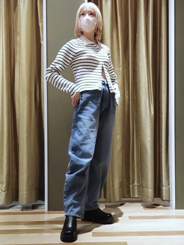 LENA ストレッチ厚底ショートブーツ/Green Parks（グリーン パークス