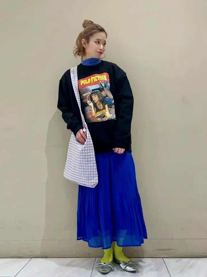 □PULP FICTION ポスターptスウェット/Green Parks（グリーン パークス