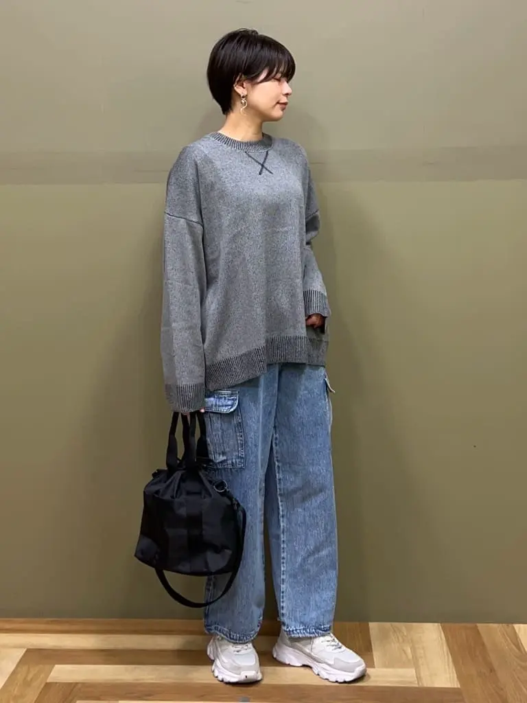 AND SEARCH オーバーサイズニット/Green Parks（グリーン パークス）の