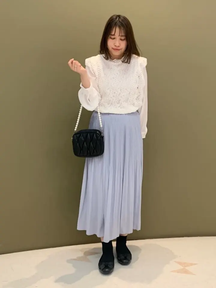 LENA リボンフラットパンプス/Green Parks（グリーン パークス）の