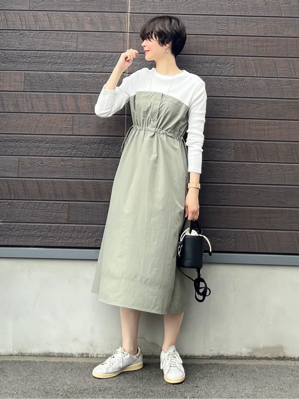 ドロストドッキングワンピース/Green Parks（グリーン パークス）の