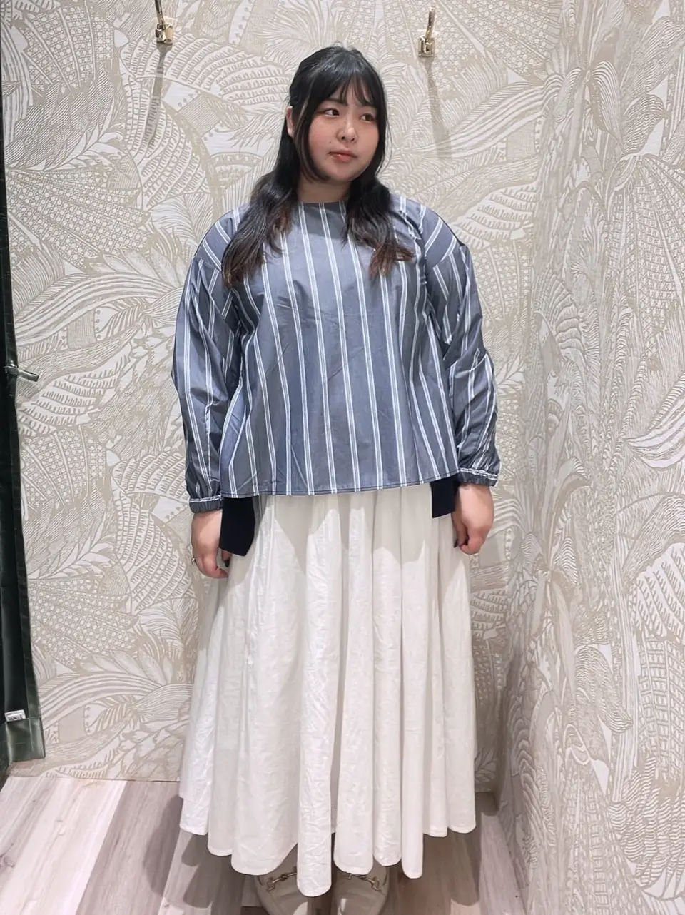 異素材バックタックドッキングプルオーバー/AMERICAN HOLIC