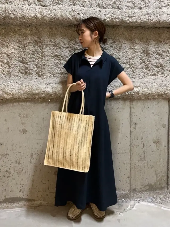 armonia.襟付きフレアワンピース/Green Parks（グリーン パークス）の