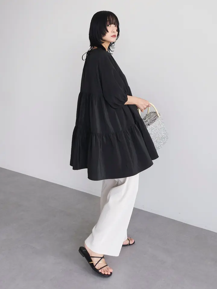 ELENCARE DUE ティアードチュニック/Green Parks（グリーン パークス