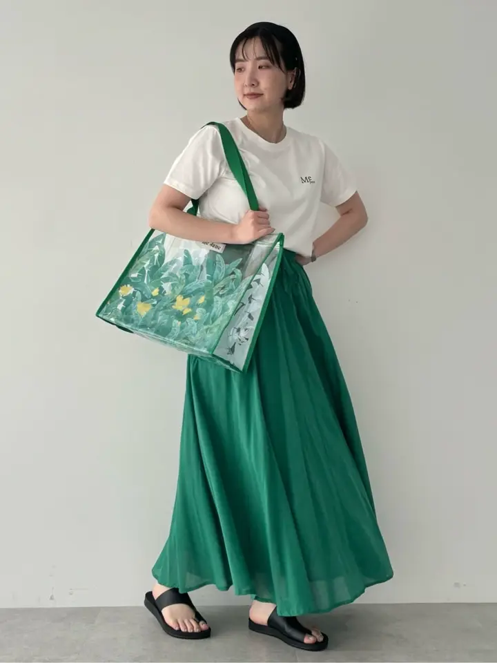 me Jane/PVCプリントトートBag/Green Parks（グリーン パークス）の