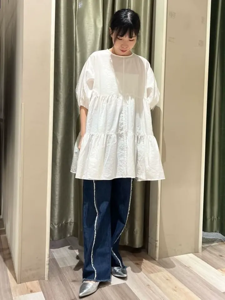 ELENCARE DUE ティアードチュニック/Green Parks（グリーン パークス