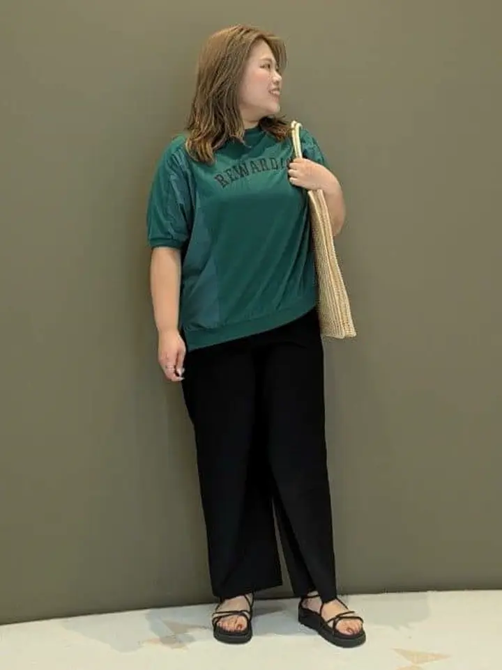 Evisen グリーン サイドラインパンツ M イージーサイドラインパンツ/Green Parks（グリーン パークス）の