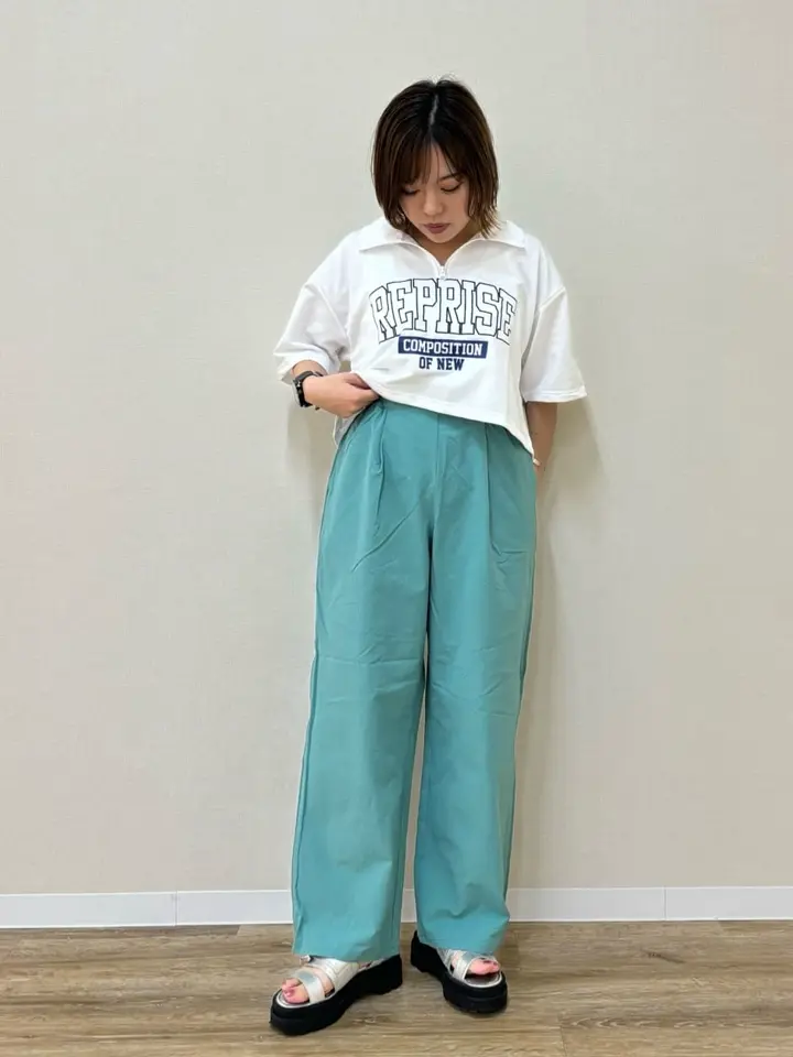 イージーサイドラインパンツ/Green Parks（グリーン パークス）の