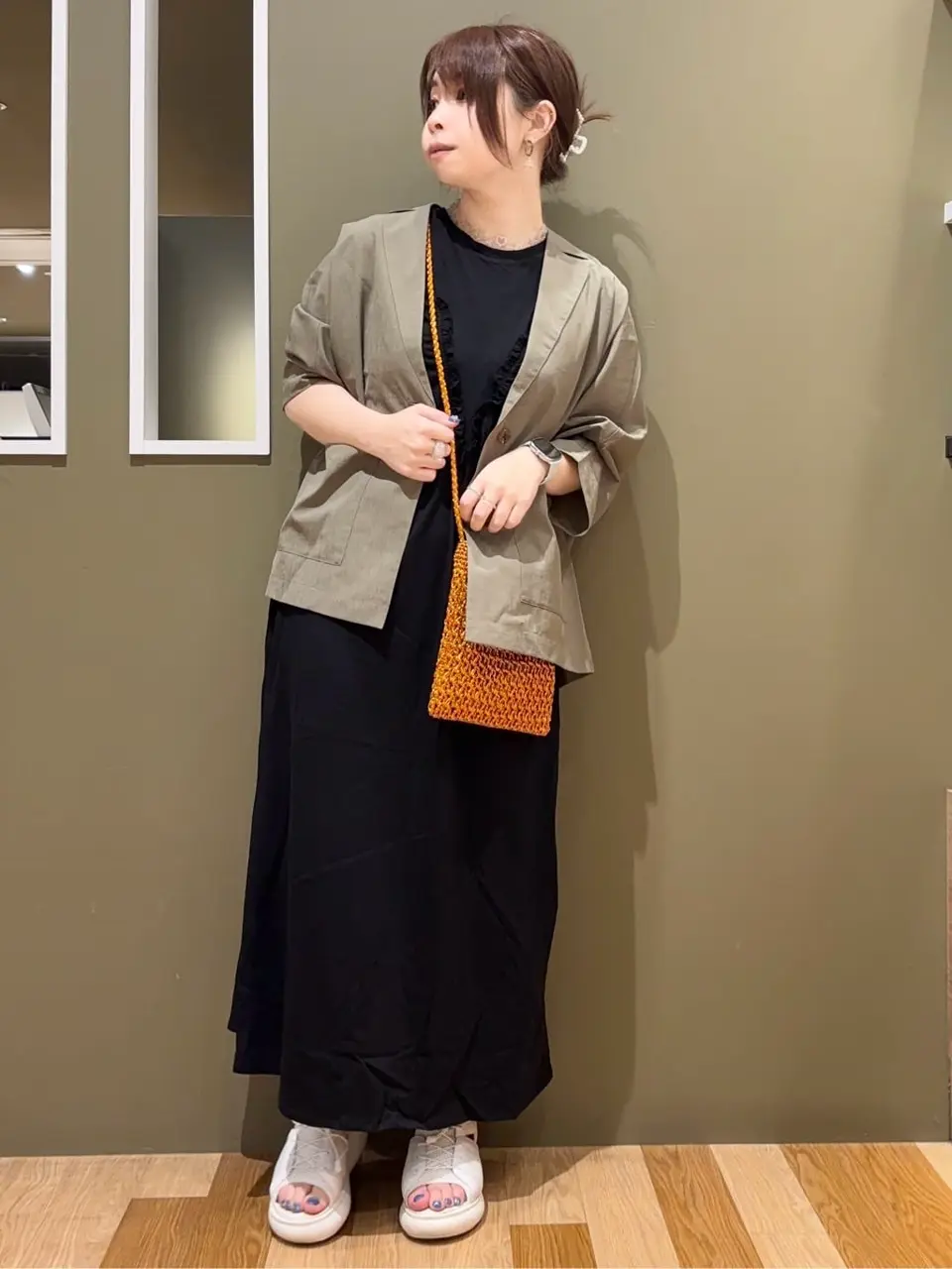 SUGAR SPOON COOLドッキングワンピ/Green Parks（グリーン パークス