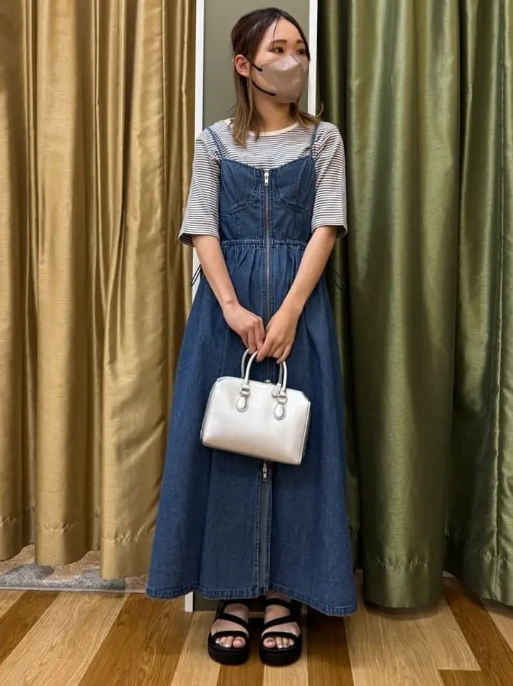 SUGAR SPOON デニムコルセットキャミワンピ/Green Parks（グリーン