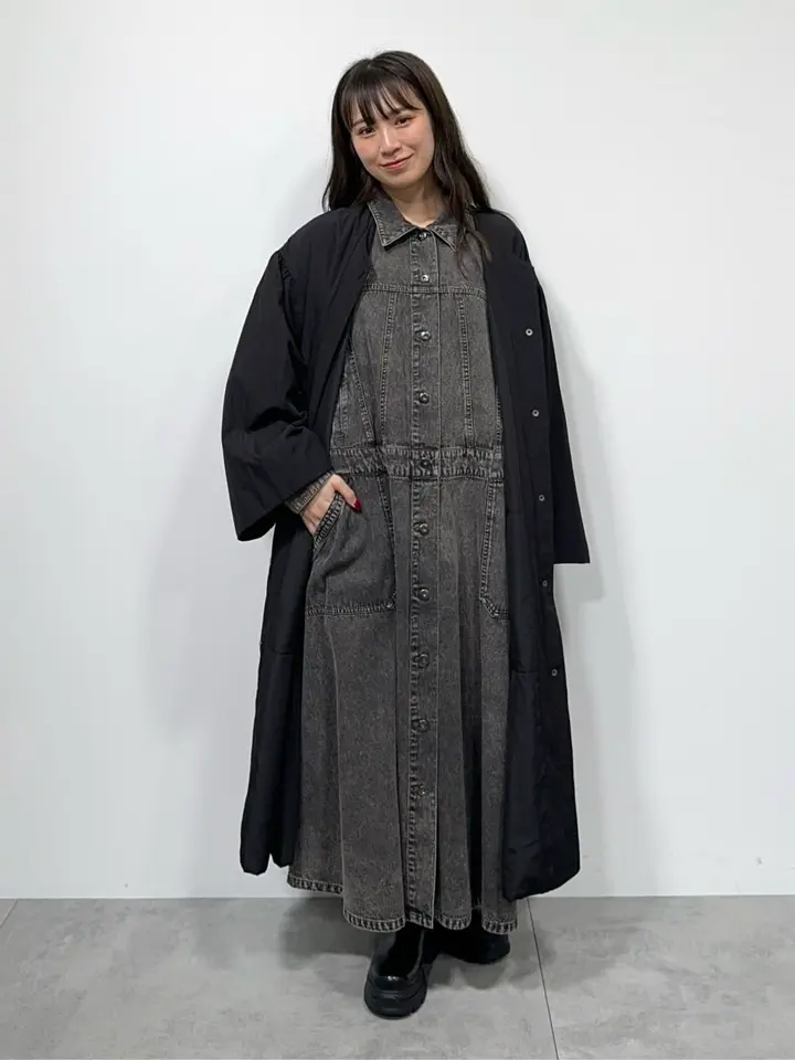 □ESCAR パディングロングコート/Green Parks（グリーン パークス）の