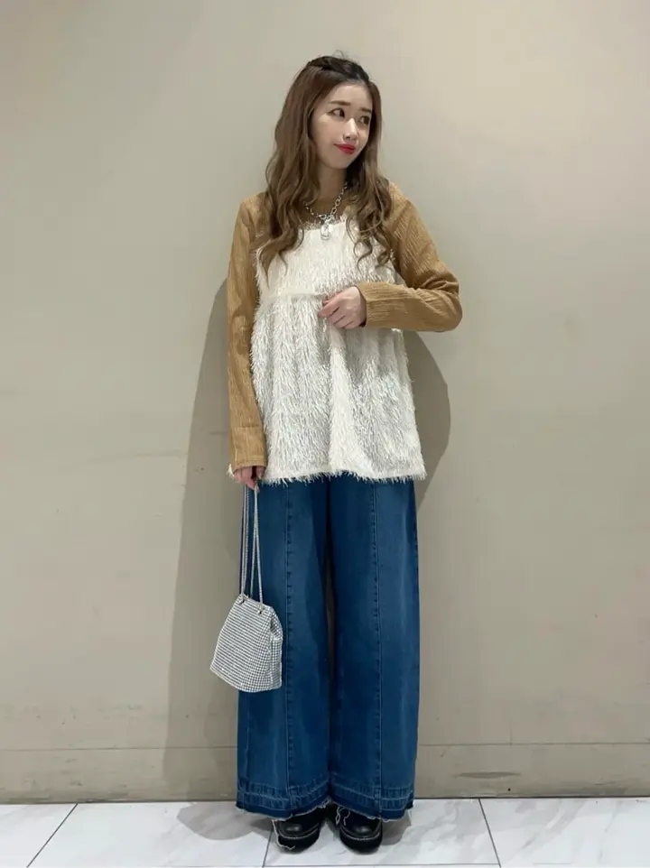 andmikka 2WAYキラキラ巾着バッグ/Green Parks（グリーン パークス）の