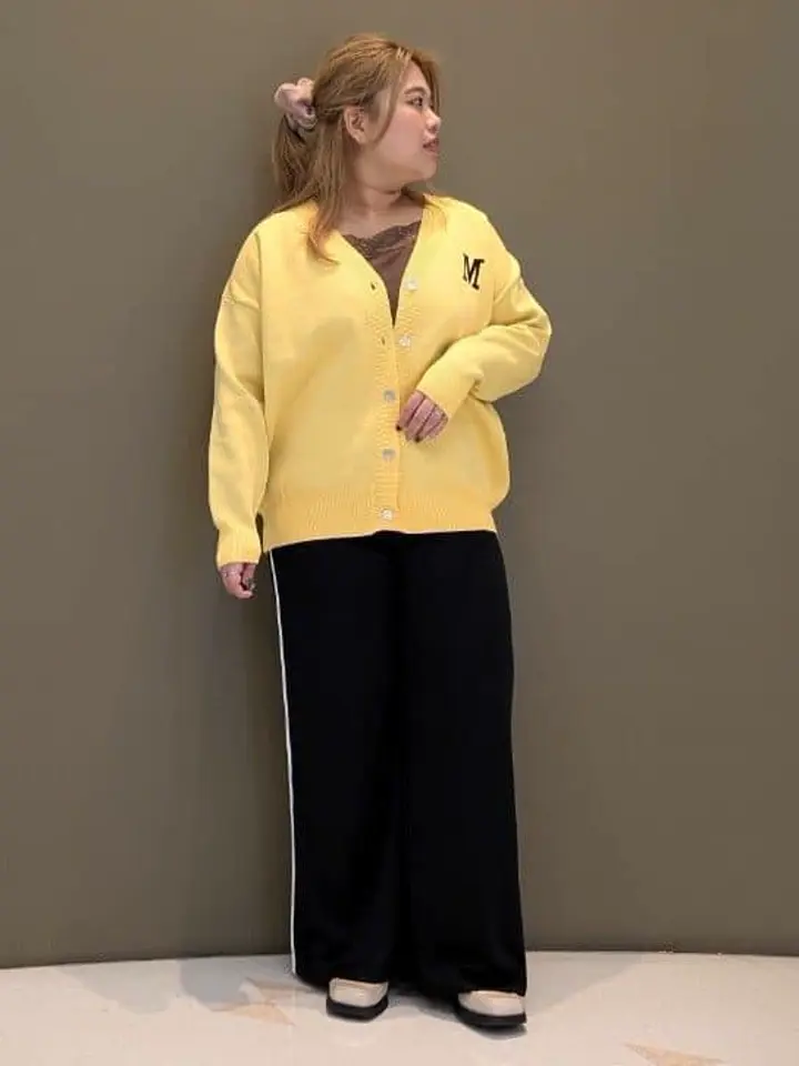 Miffy/フェイスジャガードニットカーディガン/Green Parks（グリーン