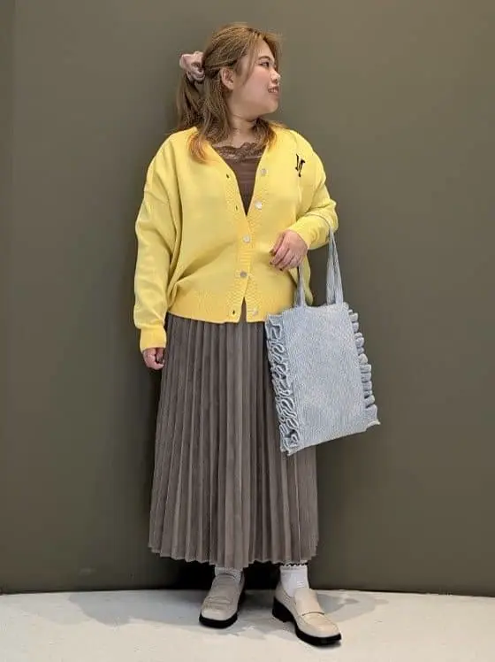 Miffy/フェイスジャガードニットカーディガン/Green Parks（グリーン