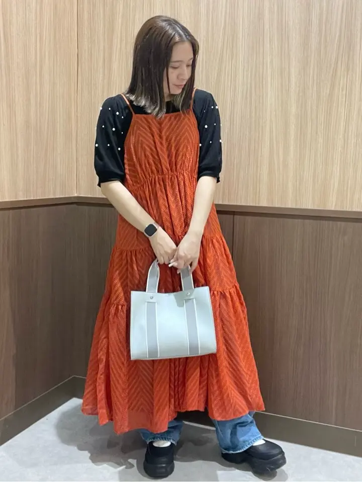 armonia.ティアードシアーキャミワンピース/Green Parks（グリーン