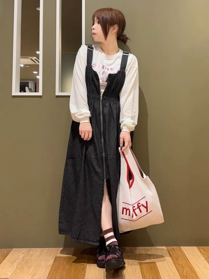 SUGAR SPOON デニムシャーリングジャンスカ/Green Parks（グリーン