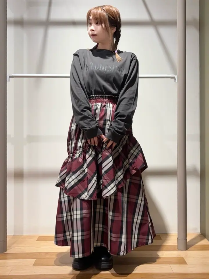 □WEDNESDAY ロゴptロングTEE/Green Parks（グリーン パークス）のT