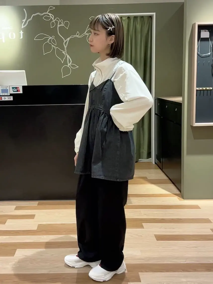 SUGAR SPOON デニムキャミチュニック/Green Parks（グリーン パークス