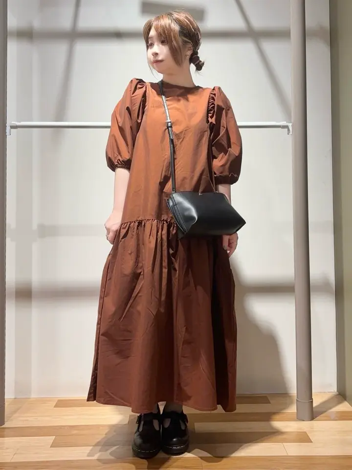 armonia.ボリュームギャザーワンピース/Green Parks（グリーン