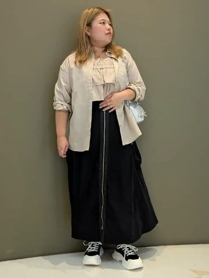 andmikka 2WAYキラキラ巾着バッグ/Green Parks（グリーン パークス）の