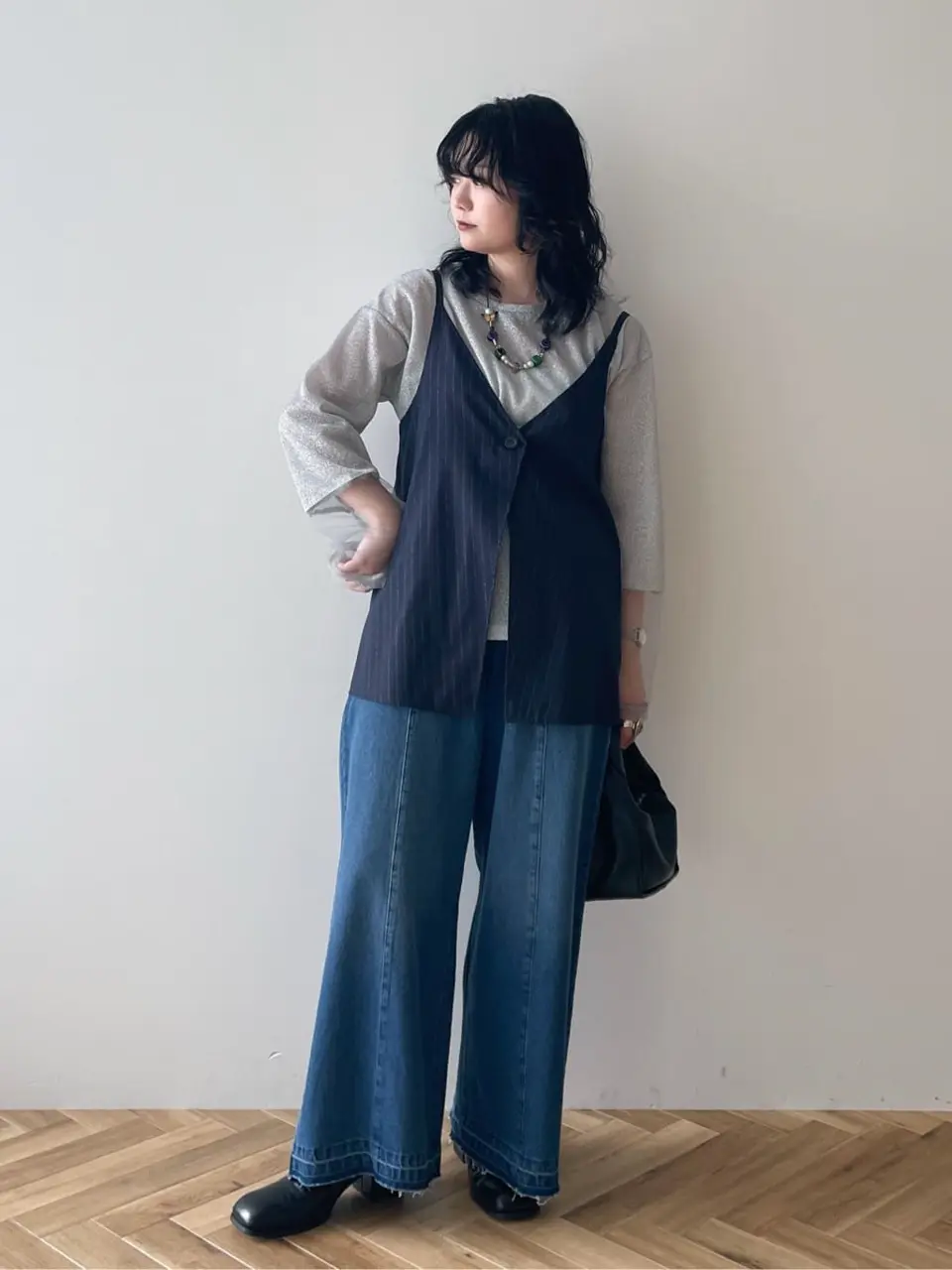 ストライプキャミベスト/Green Parks（グリーン パークス）のタンク