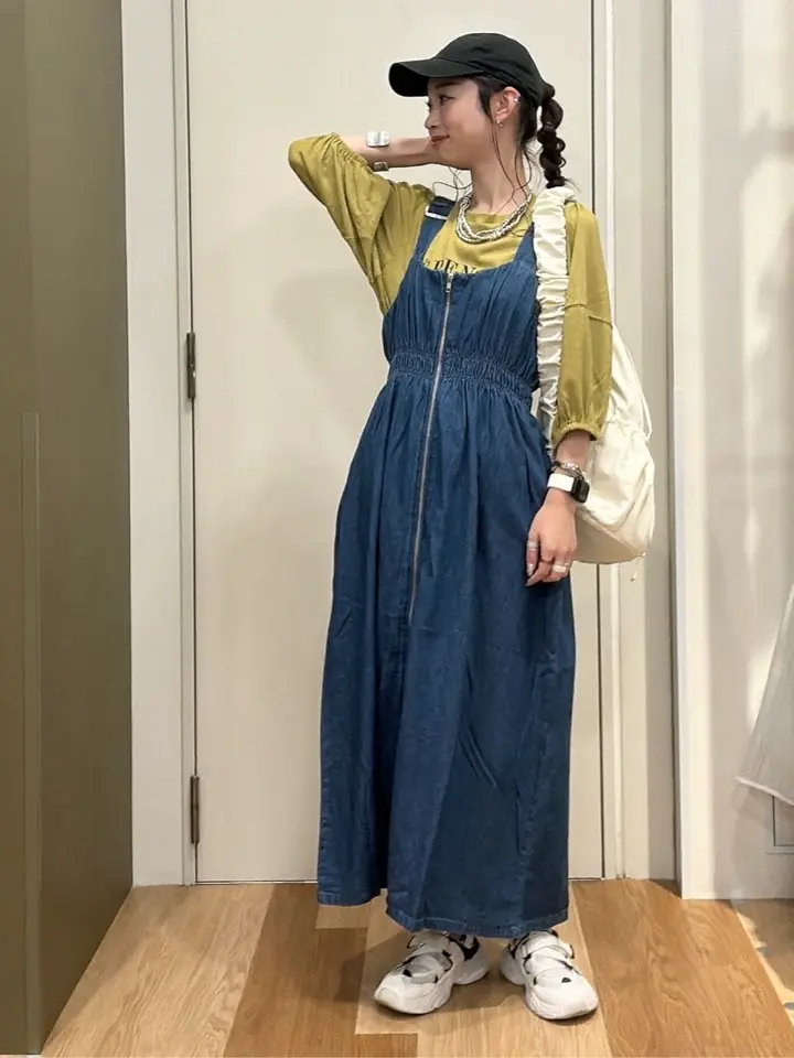 SUGAR SPOON デニムシャーリングジャンスカ/Green Parks（グリーン