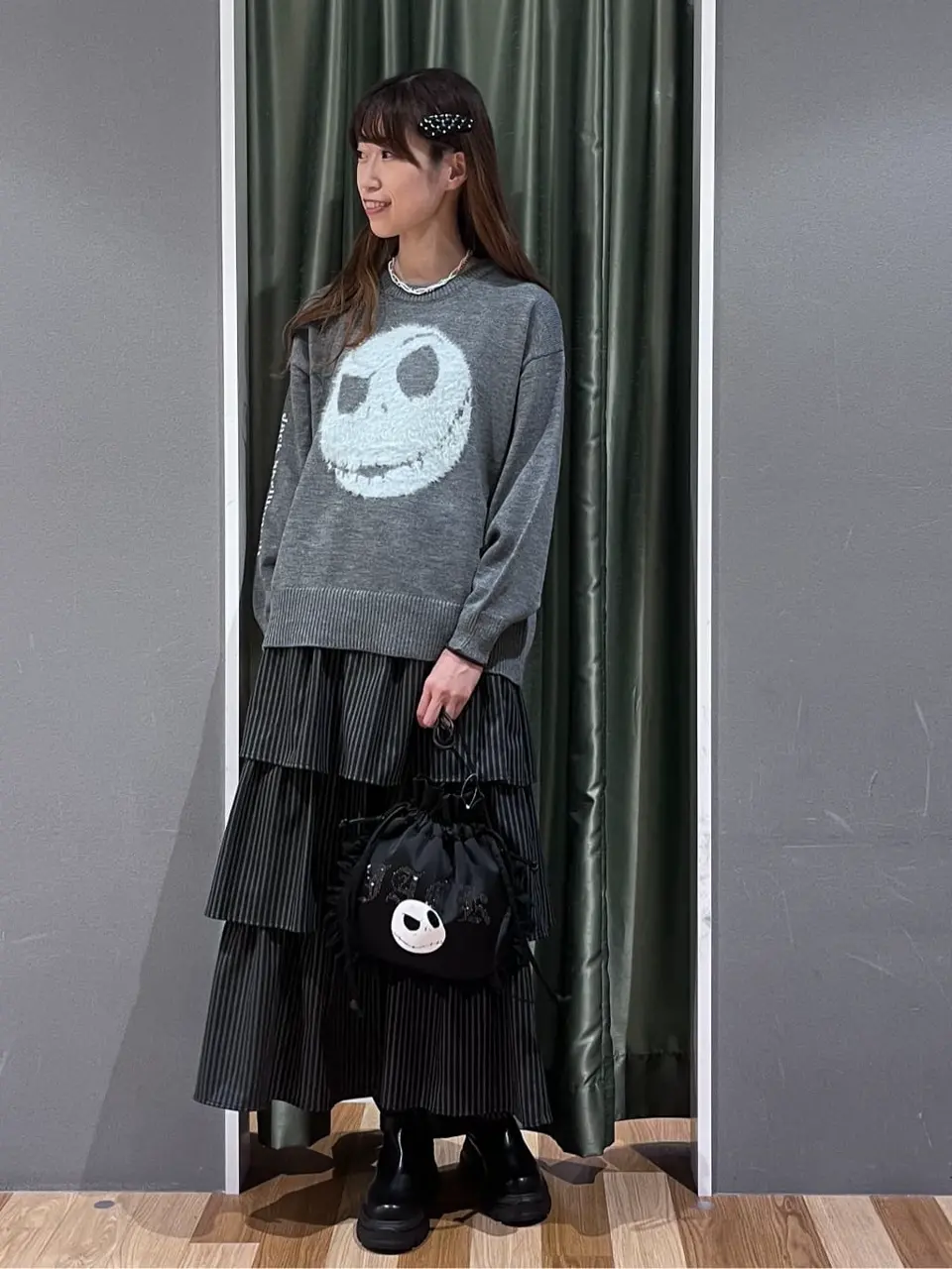 正規品♡ハロウィン♡クロネコジャガードプルオーバー♡グレー 楽天市場】メイドカフェ ワンピース ホロウィン服 ホロウィンコスプレ