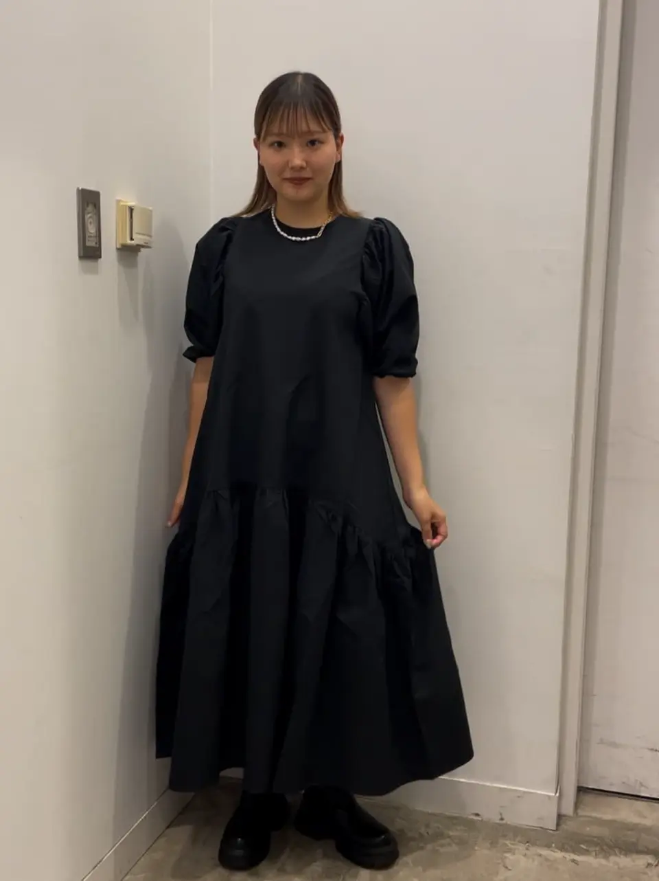 armonia.ボリュームギャザーワンピース/Green Parks（グリーン