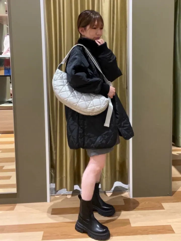 リブスタンドキルティングコート/Green Parks（グリーン パークス）の