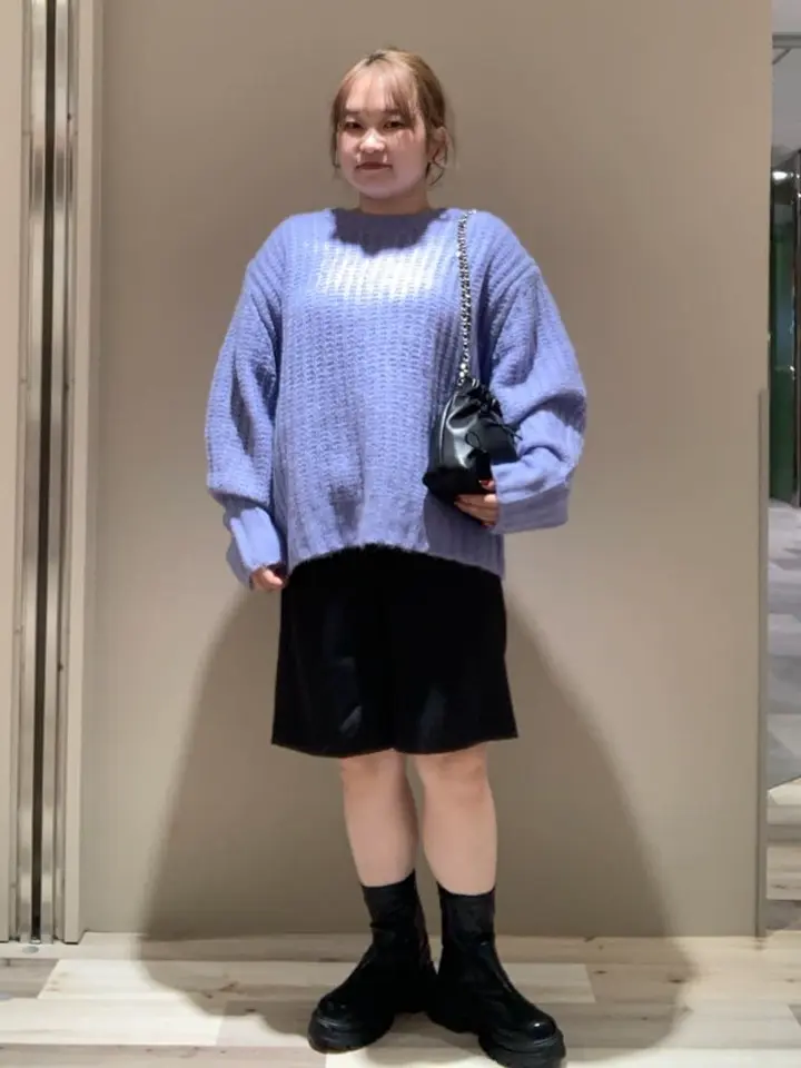 ざっくりローゲージニットプルオーバー/Green Parks（グリーン