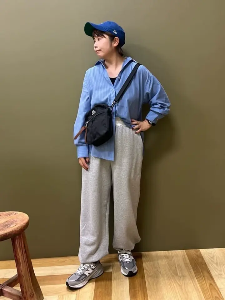 ウエスト配色切替スウェットパンツ/Green Parks（グリーン パークス