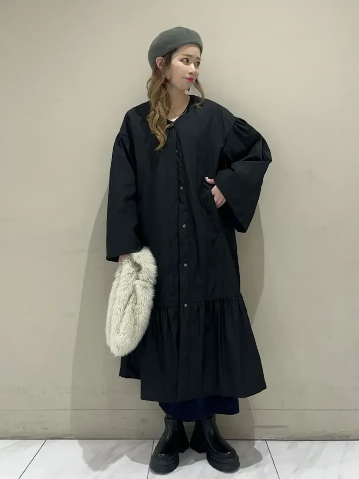 □ESCAR パディングロングコート/Green Parks（グリーン パークス）の