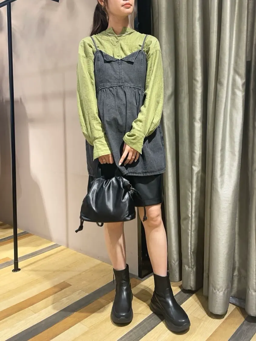 SUGAR SPOON デニムキャミチュニック/Green Parks（グリーン パークス