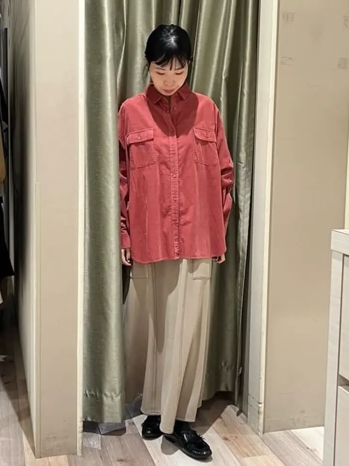 ELENCARE DUE カラーstフレアスカート/Green Parks（グリーン パークス