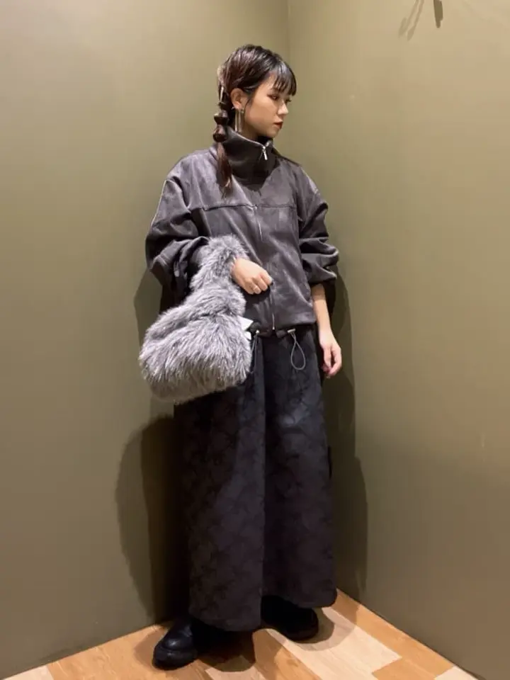 スウェード調トラックジャケット/Green Parks（グリーン パークス）の