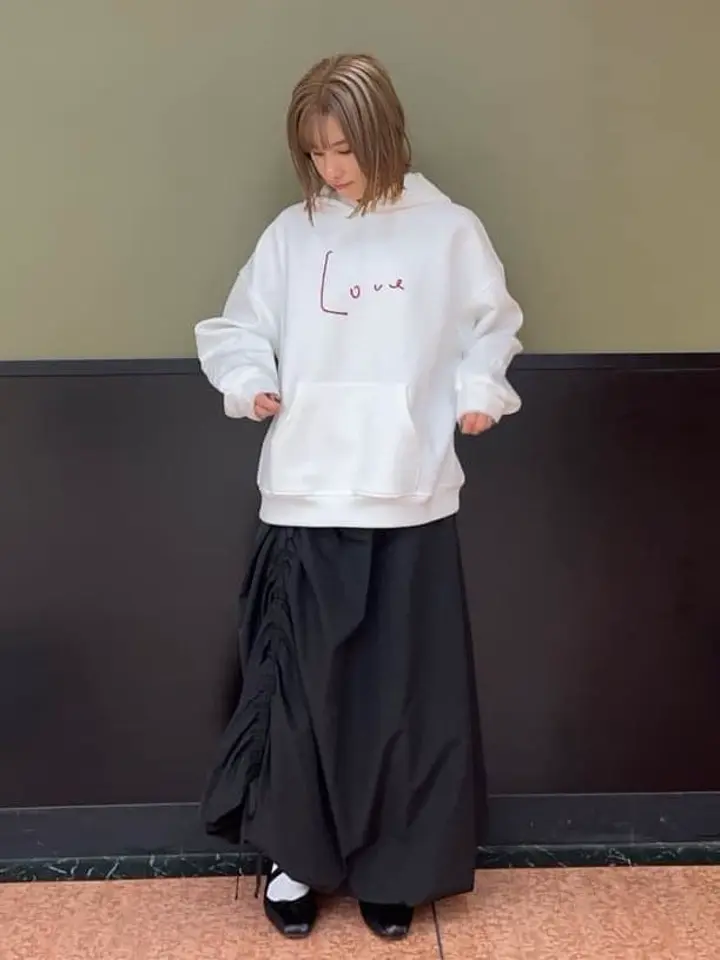 □高橋愛×GreenParksロゴパーカー/Green Parks（グリーン パークス）の