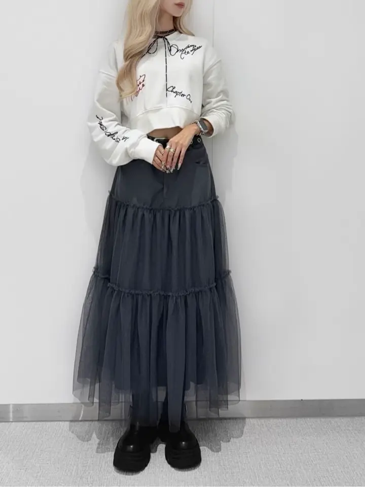 お値下げ♡新品未使用♡タグ付き♡エリー♡ドットフレアスカート ♡グレー♡ IMG_70282-750x562.jpeg