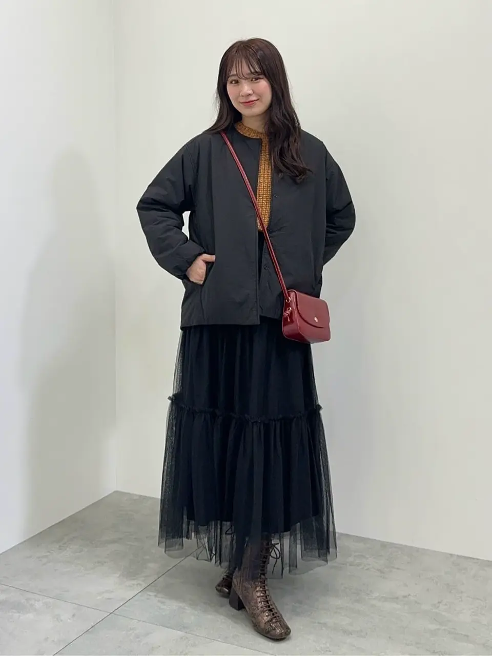 mixラメショートニットプルオーバー/Green Parks（グリーン パークス