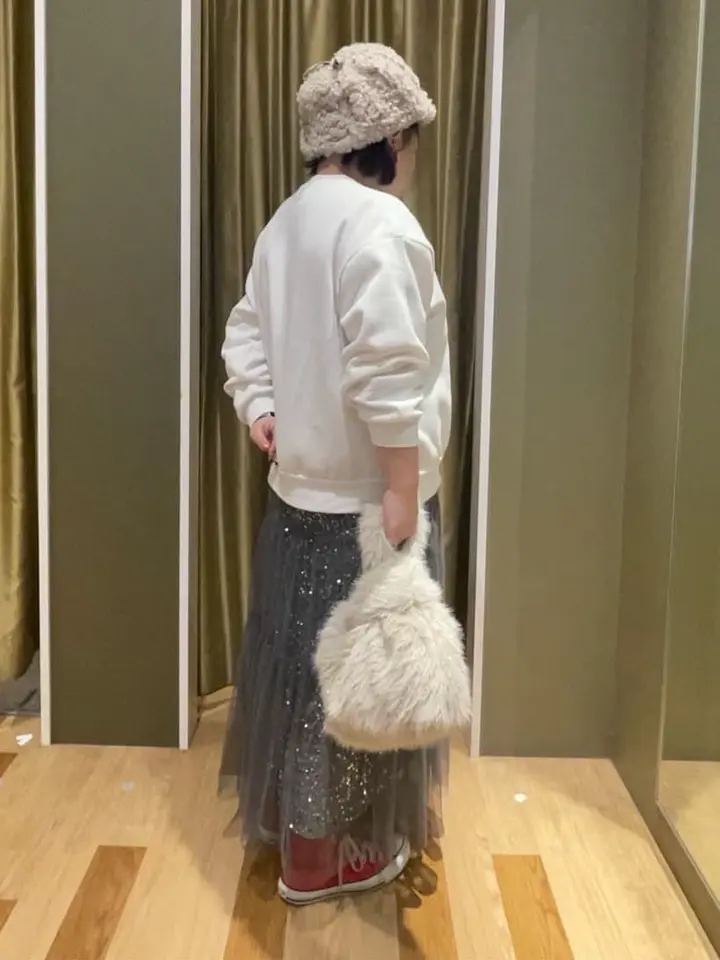 マルチウェイスパンコールスカート/earth music&ecology（アース